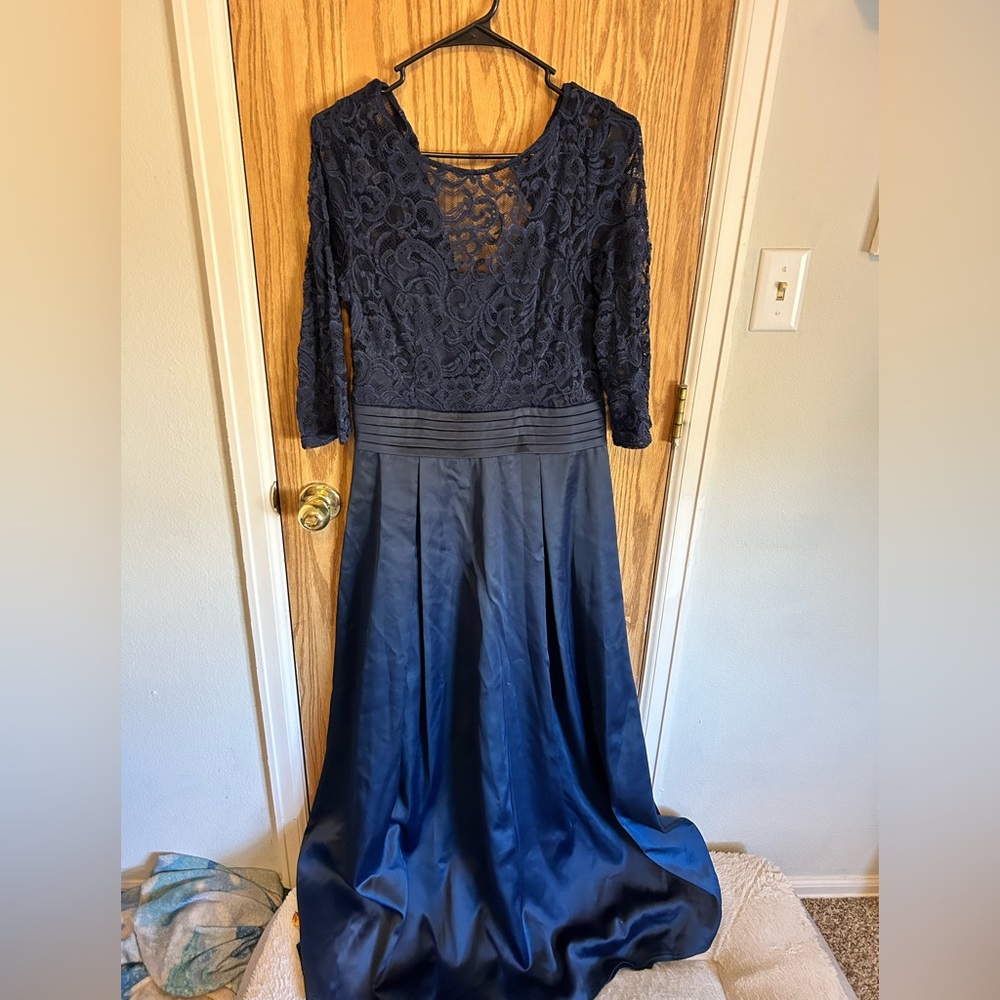 Miusol Navy Blue Bridesmaid Dress